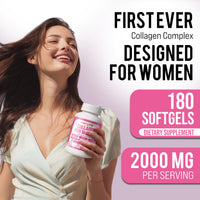 Collagen for Women – Hydrolyzed Multi Collagen Peptides Types I, II, III, V & X – Collagen Supplement with Vitamin C, Biotin & Hyaluronic Acid – Grass Fed, Non-GMO